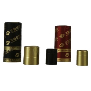 Tampa de Plástico Reciclável com Encolhimento Térmico em PVC para Selagem de Garrafas de Vinho, Não Reutilizável, Preço de Fábrica com Abas de Abertura - Product Image 5