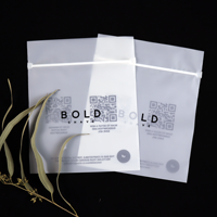 Sac à fermeture éclair refermable biodégradable écologique Sacs d'emballage de vêtement en plastique avec logo personnalisé Sac de vêtement