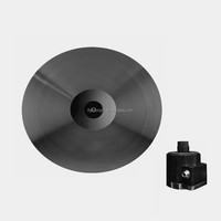 Kit de batterie électronique professionnel de 12 pouces avec cymbale Hi-Hat et finition brillante