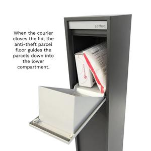 Boîtes <span class=keywords><strong>aux</strong></span> <span class=keywords><strong>lettres</strong></span> résidentielles extérieures OEM/ODM antivol en acier galvanisé, boîte postale sécurisée, boîte de livraison sécurisée - Product Image 3
