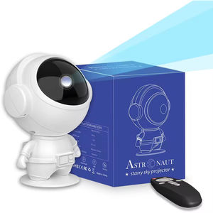 Venta caliente moderno <span class=keywords><strong>Mini</strong></span> astronauta estrella <span class=keywords><strong>proyector</strong></span> blanco LED nebulosa luz nocturna Control remoto Robot <span class=keywords><strong>Proyector</strong></span> láser <span class=keywords><strong>galaxias</strong></span> - Product Image 1