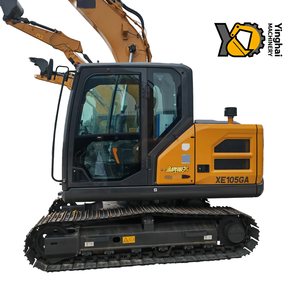 Puissante pelle sur chenilles XE105GA de 10,5 tonnes avec moteur Yanmar efficace, excavatrice hydraulique pour travaux municipaux et agricoles - Product Image 5