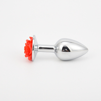 Kristall Anal Plug Set Metall Edelstahl Anal Plug Mit Kristalls chmuck Smooth Touch Weibliche Größe M.