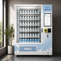 Mesin Penjual Minuman JOYVEND Tipe Angkat Format Kecil Anggur Bersoda Koktail Non Alkohol Pembayaran Multi-Metode Verifikasi Usia