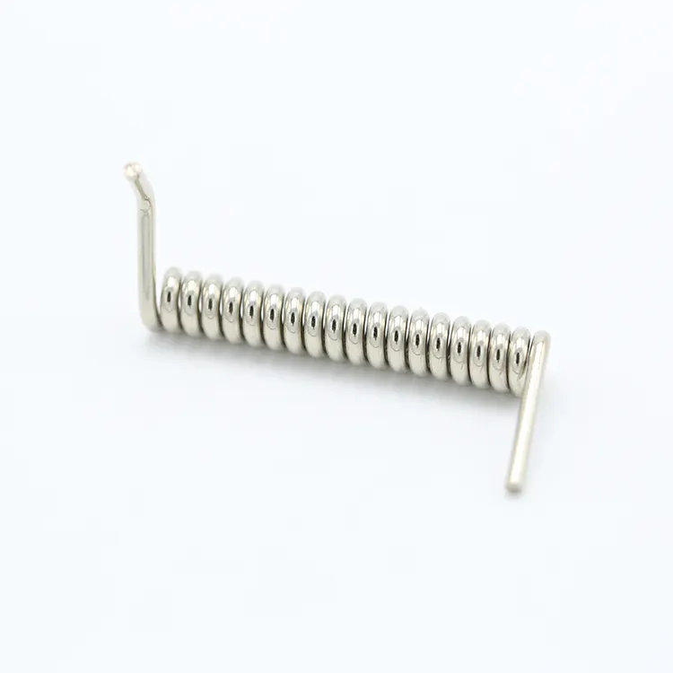 Customized Music Wire Small Spring Steel Flat Stainless Steel Spiral Torsion Spring With Long Leg
