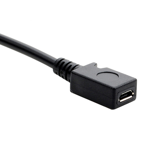 Cable convertidor de datos de ángulo recto de 90 grados, conector macho tipo C a micro USB 2,0 hembra - Product Image 4
