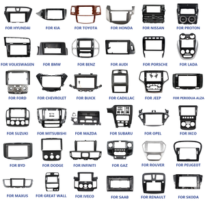 Cornice per Autoradio <span class=keywords><strong>DVD</strong></span> per Tutti i Modelli e Tutte le Dimensioni, Accessori Auto, Cornice Android per Auto, Cornice Radio Auto - Product Image 1