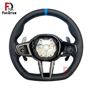 Volante Riscaldato in Fibra di Carbonio Serie G <span class=keywords><strong>BMW</strong></span> per Modelli <span class=keywords><strong>G42</strong></span> G20 G28 G22 G30 G11 G12 G15 G16 G01 G05 G06 G29 G26 G87 G80 G82 G90 - Product Image 3