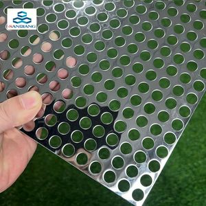 Tấm lưới kim loại thép không gỉ trang trí 6mm, đục lỗ - Product Image 5