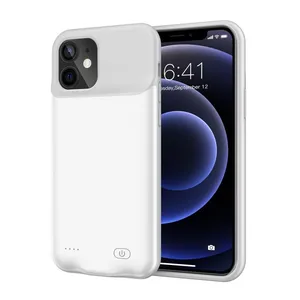 Chinese Fabrikant Snelle Opladen Telefoon Case Batterij Rugzak Draagbare Power Bank Draadloze Power Bank Voor Iphone 12 Pro