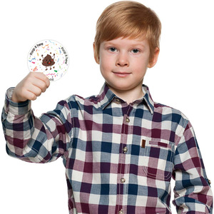 Bonitas pegatinas de caca, pegatinas solubles para decoraciones de fiesta de caca, pegatinas de caca para orinal, etiqueta de entrenamiento, regalos para niños - Product Image 4