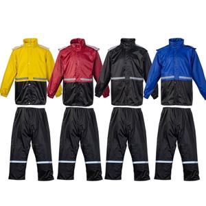 Veste <span class=keywords><strong>de</strong></span> <span class=keywords><strong>pluie</strong></span> <span class=keywords><strong>de</strong></span> moto réfléchissante haute visibilité jaune costume imperméable pour hommes vêtements <span class=keywords><strong>de</strong></span> travail durables usine en gros - Product Image 2