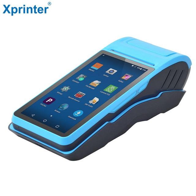 Handheld Pos 5.5 Inches Android Terminal Printer Pos Printer