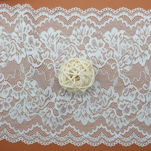 Tela <span class=keywords><strong>de</strong></span> encaje bordado con flores <span class=keywords><strong>de</strong></span> nailon para lencería, 19cm, venta al por mayor - Product Image 3
