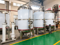 Ligne de production d'eau minérale clé en main 24000BPH pour l'usine de remplissage d'eau en bouteille PET, en acier inoxydable, CE COMARK