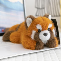 Peluche de la série Pocket Unicorn Lion Panda Raccoon Cat Monkey, avec membres rembourrés de particules, ODM OEM, logo personnalisé, cadeau de fêtes