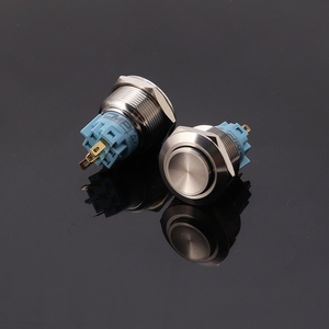 धातु एस 12 मिमी-40 मिमी एलईडी लाइट क्षणिक एन. ओ. 12 वी नेतृत्व पुश बटन स्विच - Product Image 4