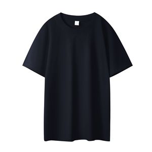 Crew Neck Cotton <b>Tshirt</b> Custom Silk Screen Printing Regular Fit Graphic Print Men's T Shirt Wholesale Plain Blank T-shirt - Product Image 2
