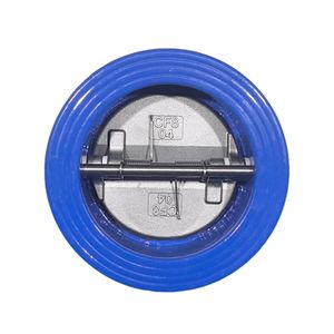 Werkseitiger Körper aus duktilem Eisen Ss304 Disc Wafer Dual Plate Flap Rückschlag ventil Preis - Product Image 1