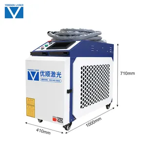 Venta caliente de buena calidad Yosoon 2024 máquina de limpieza láser de fibra con eliminación de óxido de alta calidad