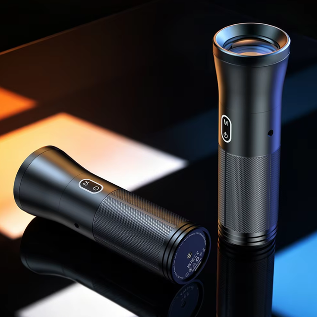Photography for Handheld 7800mAh Rechargeable Aluminium Alloy Flashlight RGB Adjustable Color Temperature CRI 95+ Remote