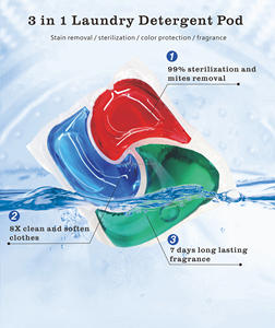 थोक लॉन्ड्री डिटर्जेंट पोड पानी में घुलनशील लॉन्ड्री जेल डिटर्जेंट घरेलू वाशिंग कैप्सूल 1 लॉन्ड्री डिटर्जेंट पोड्स में 3 - Product Image 4