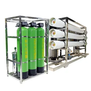 Nouvelle machine de traitement de l'eau par osmose inverse 6000LPH avec pompe pour le forage de composants de noyau potable