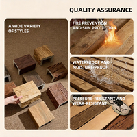 Poutres de plafond en faux bois de qualité supérieure, légères, au design moderne, anti-insectes, faciles à installer, pour l'extérieur, hôtels, villas, décoratives