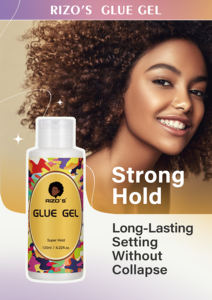 Marque privée Formule sans alcool RIZO'S Perruques <span class=keywords><strong>super</strong></span> tenue hydratante ou gel coiffant pour cheveux bouclés - Product Image 3