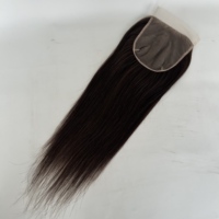 Prêt à expédier – Vente en gros pour salons : Closure en dentelle transparente 6*6 de qualité supérieure, cheveux humains vierges chinois, style libre, respirante, sans perte de cheveux