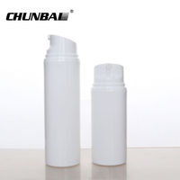 Emballage cosmétique 2oz 60ml, shampoing pour cils, sérum nettoyant, masque facial, lotion, vaporisateur sans air, impression à l'écran, soins de la peau