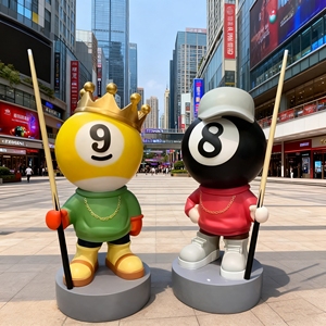 Grande figurine d'ours en fibre de verre haute résistance CS181 pour décoration intérieure et extérieure d'hôtels, restaurants, jardins et cafés - Product Image 2