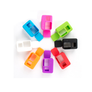 Chất lượng cao Silicone tay áo trường hợp với máy ảnh cap phụ kiện gói cho <span class=keywords><strong>GoPro</strong></span> anh hùng 5 <span class=keywords><strong>6</strong></span> 7 hành động máy ảnh - Product Image 1