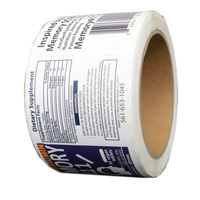 Étiquette autocollante en vinyle imperméable personnalisée avec impression de logo pour l'emballage d'huile capillaire cosmétique – Fournisseur