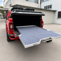 Plateau coulissant universel en aluminium robuste pour benne de camion, tiroir coulissant pour Toyota Tacoma, Ford F150, Hilux, GMC, RAM