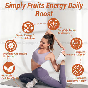 OEM Private Label <span class=keywords><strong>Simply</strong></span> Fruits Vloeibare Supplementen voor Dagelijkse Fruitvoeding, Antioxidanten, Energie & Metabolismeboost - Product Image 3