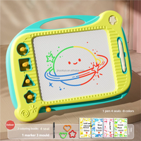 Tableau magnétique de dessin pour enfants en gros, tableau magnétique réutilisable pour enfants, bloc-notes en plastique, jouets éducatifs d'art et de graffiti