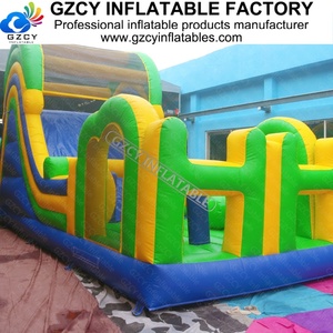 <span class=keywords><strong>Château</strong></span> gonflable en PVC robuste, parcours d'obstacles Big Baller avec souffleur, certifié CE pour les carnavals et les entreprises de location - Product Image 6