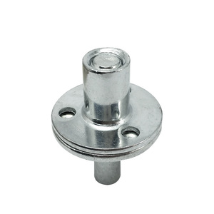 Connecteur de poteau de lit Hanweisong, plaque de raccordement en acier avec écrou à bride et trou fileté pour support de cadre de lit - Product Image 2