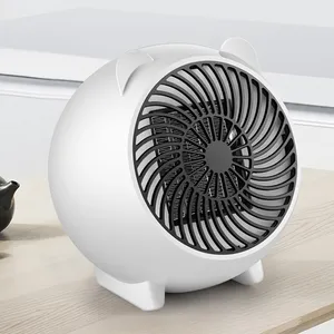 Miniventilador de aire eléctrico para uso en el hogar, dispositivo de calefacción portátil de escritorio para habitación, en venta