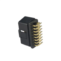 90 Grad Stecker OBDII Stecker Adapter rechtwinklig OBD2 16 Pin AUTO Stecker mit hoher Qualität verwendet für SETOCONT ST-SOM-013B-D J1962