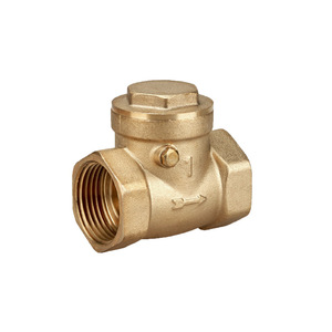 Válvula de Retención de Latón DN15 a DN50 con Rosca Interna, Válvula de Cierre de Agua Unidireccional, Estándar Nacional JD-501 - Product Image 4