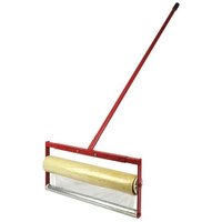 Distributeur de film de protection pour tapis JH-Mech, facile à charger, réglable, largeur 24 à 36 pouces, en métal rouge