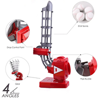 Lanceur de balles automatique pour jeux de plein air pour garçons, jeu de jardin, lanceur de balles de baseball et de tennis RC 2 en 1, jouets pour enfants
