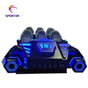 Simulateur de course automobile et de moto 9D VR en salle avec cadre métallique pour usage domestique, éducatif et commercial - Product Image 4