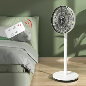 Household Foldable Design 12-inches Blade Air Circulation Cooler Battery Powered Cordless Rechargeable <b>Standing</b> <b>Fan</b> Battery Oper - Product Image 2