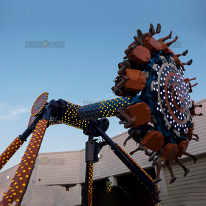 Venta directa del fabricante Péndulo grande de acero de fibra de vidrio de 360 grados para carnaval al aire libre para áreas escénicas de parques de atracciones - Product Image 5