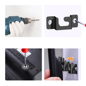 Cheap Small Metal Fixed <strong>Wall</strong> <strong>Mounted</strong> <strong>TV</strong> Stand Drilled <strong>Screw</strong> <strong>Mount</strong> <strong>TV</strong> Bracket Max VESA Screen Size 800x600 Universal Accessories - Product Image 3