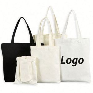 Wholesale Custom Logo Printing Canvas Tote <b>Bags</b> Advertising Women Portable Cotton Canvas Shopping <b>Bag</b> - Product Image 3