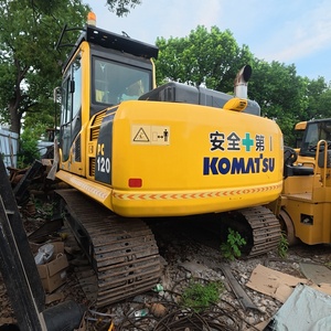 Excavadora Hidráulica Usada Komatsu PC120 de 12 Toneladas, de Alta Calidad y Bajo Número de Horas de Trabajo, para Proyectos de Construcción - Product Image 2